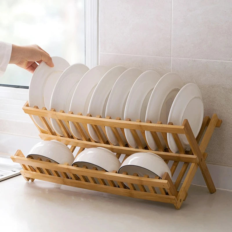 Timeless Bamboo Dish Rack 2