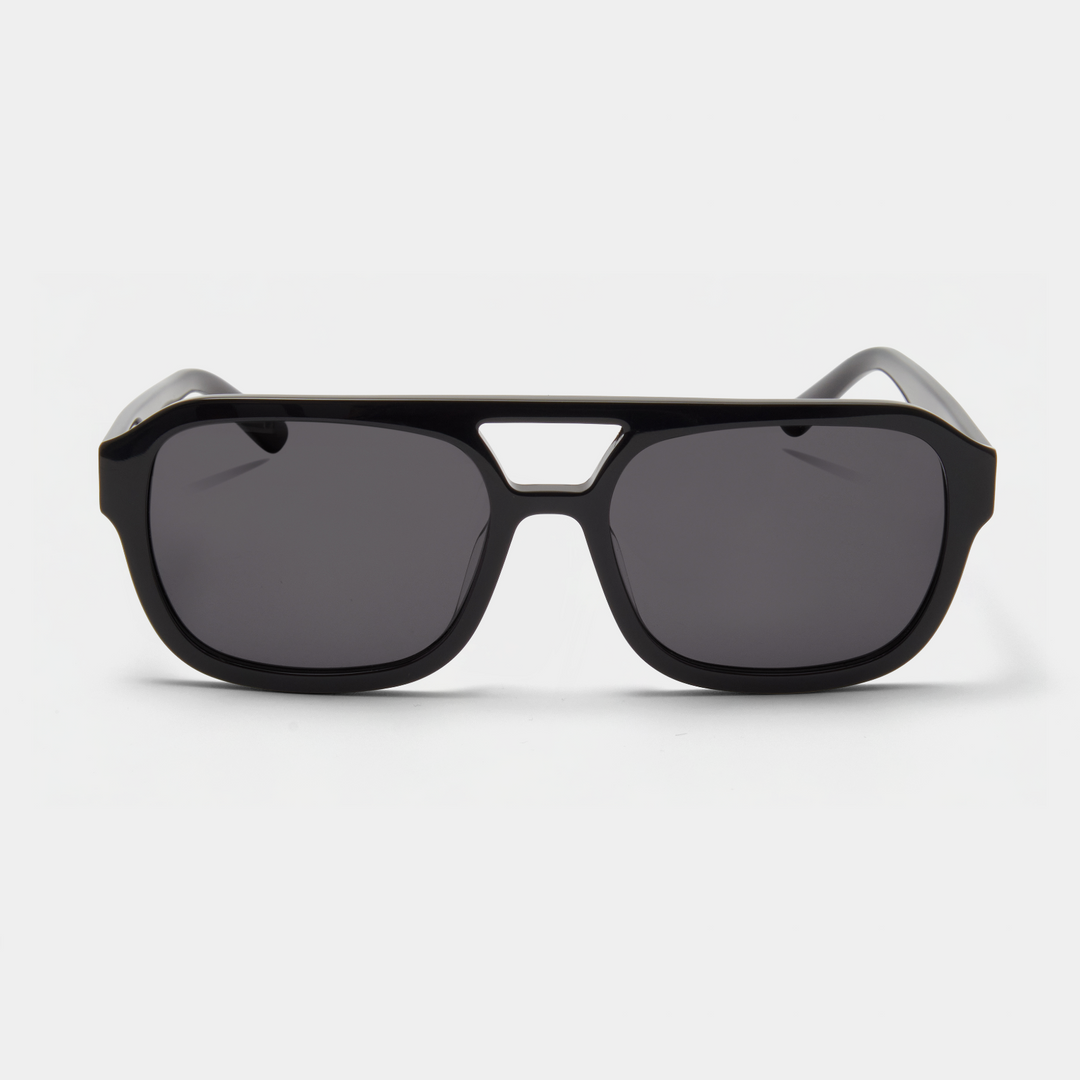 Timeless Black Acetate Sunglasses 0