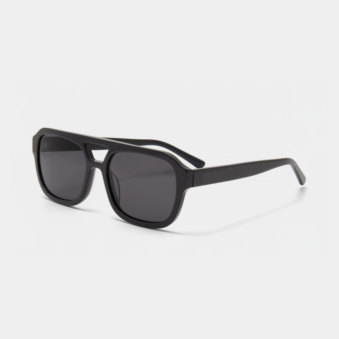 Timeless Black Acetate Sunglasses 1
