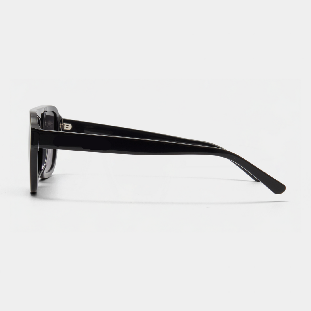 Timeless Black Acetate Sunglasses 3
