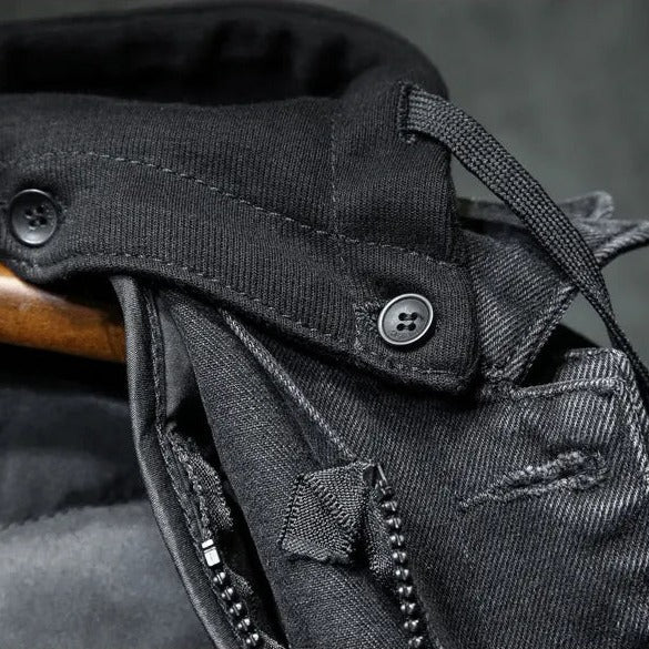 Timeless Black Denim Jacket 6