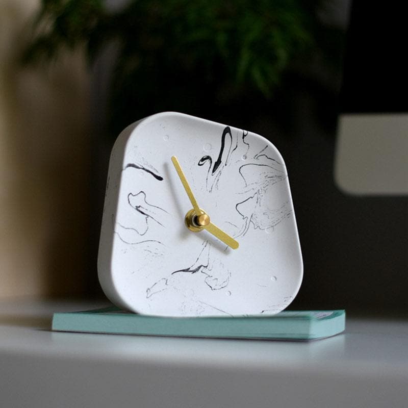 Timeless Cement Desk Clock 5