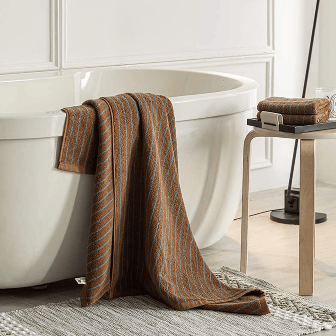 Timeless Cotton Striped Towel 1