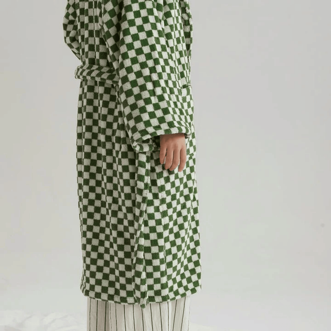 Timeless Jacquard Cotton Bathrobe 7