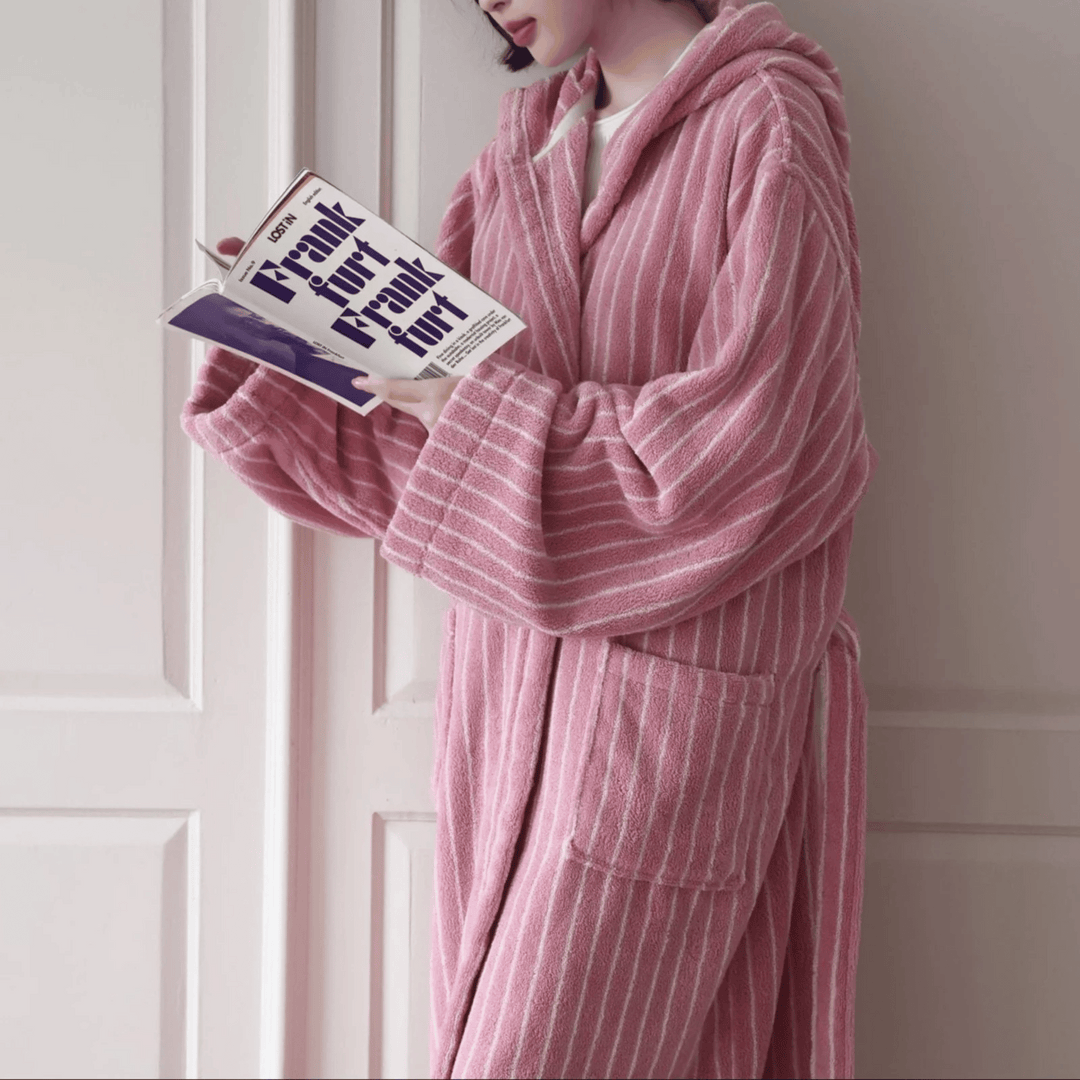 Timeless Jacquard Cotton Bathrobe 7