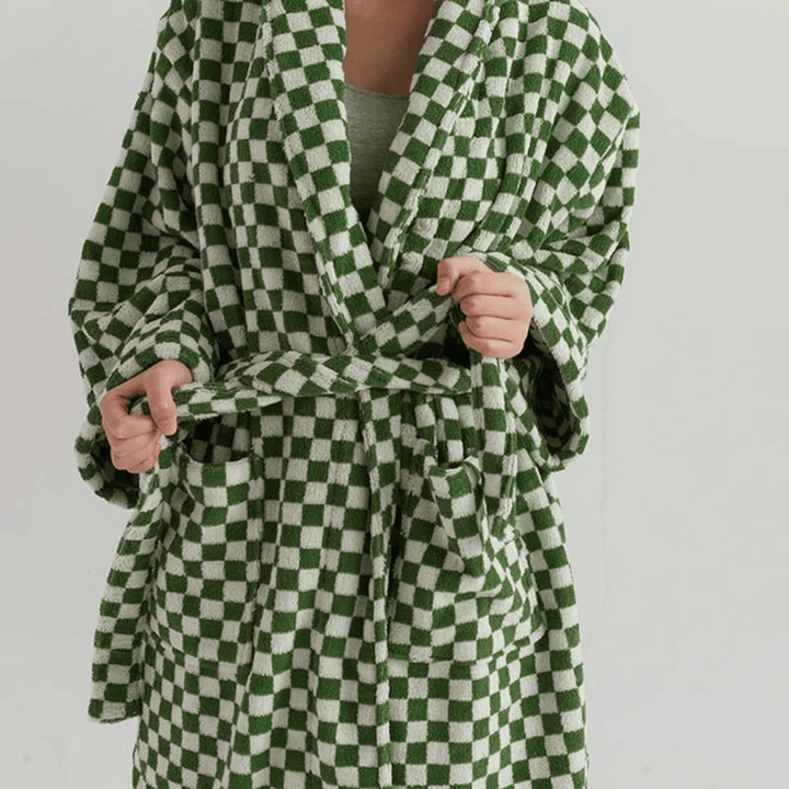 Timeless Jacquard Cotton Bathrobe 8