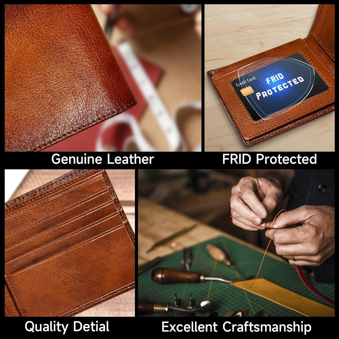 Timeless Leather Bifold Wallet 6