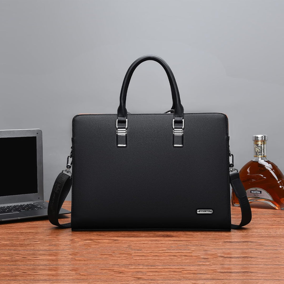 Timeless Leather Laptop Work Bag 4