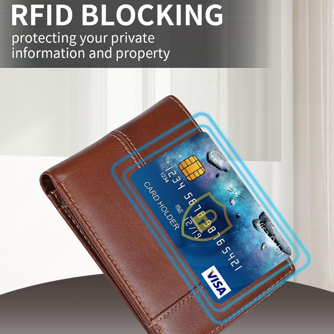 Timeless Leather RFID Wallet 5