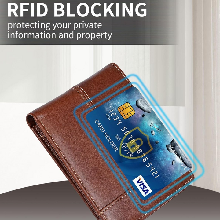 Timeless Leather RFID Wallet 5