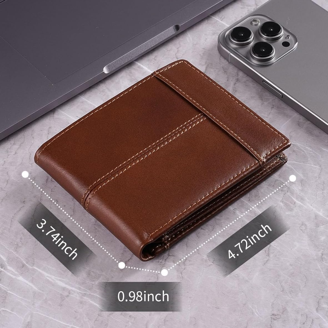 Timeless Leather RFID Wallet 6