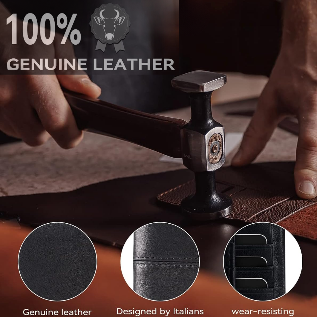 Timeless Leather RFID Wallet 8