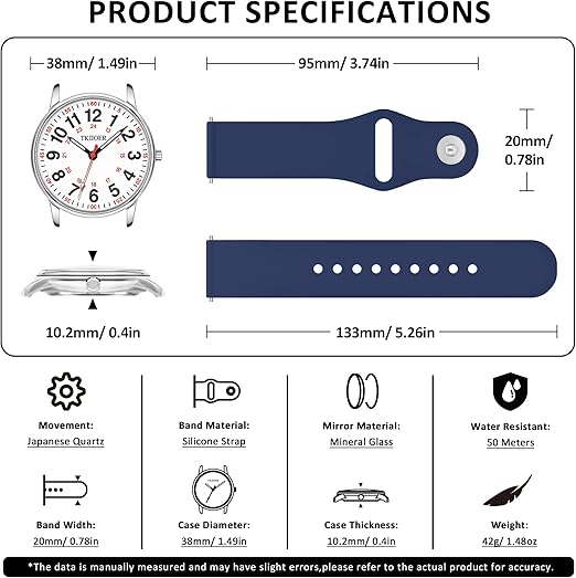 Timeless Luminous Nurse Watch 3