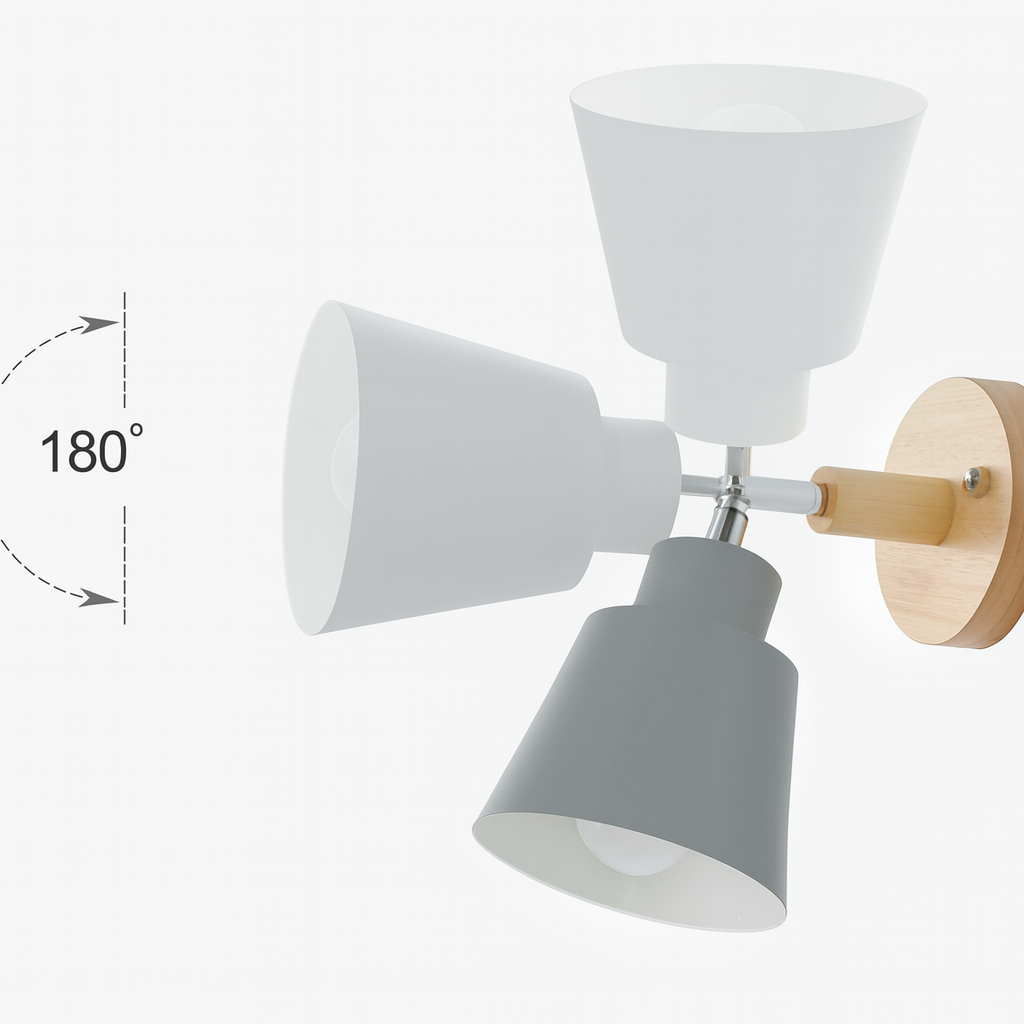 Timeless Metal And Wood Sconce 2