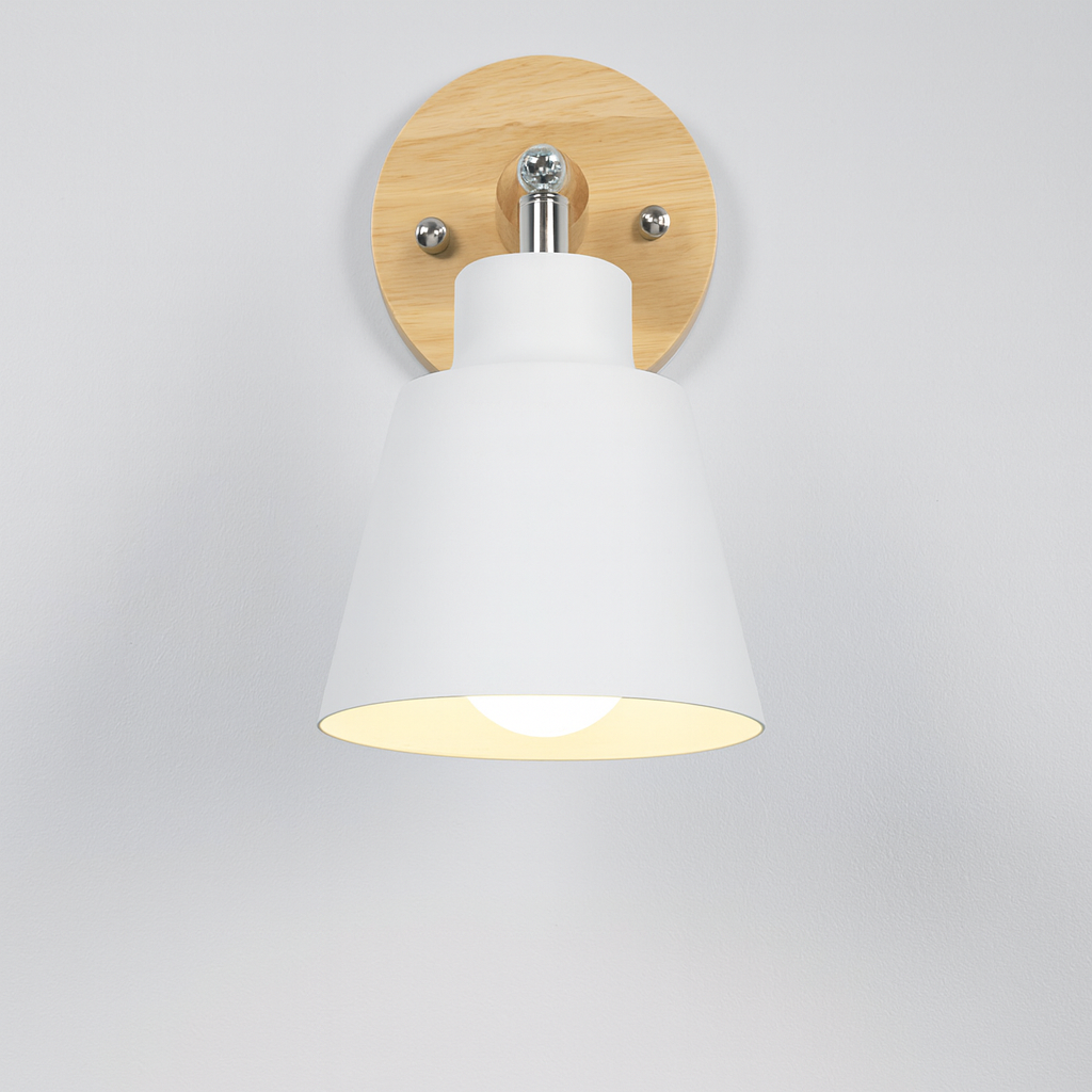 Timeless Metal And Wood Sconce 5