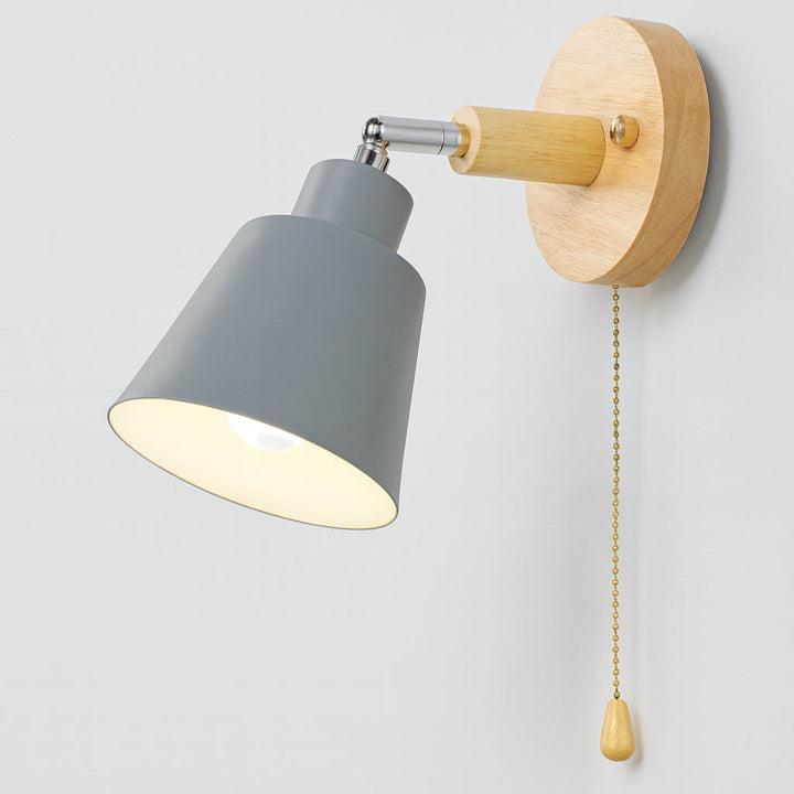 Timeless Metal And Wood Sconce 7