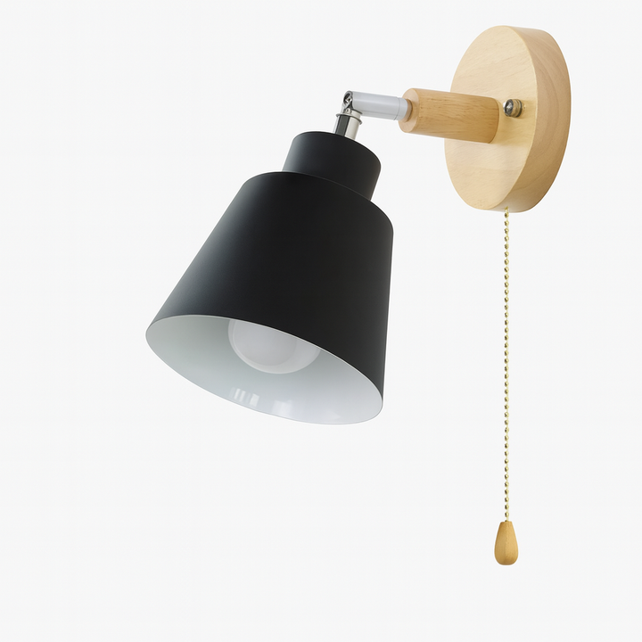 Timeless Metal And Wood Sconce 9