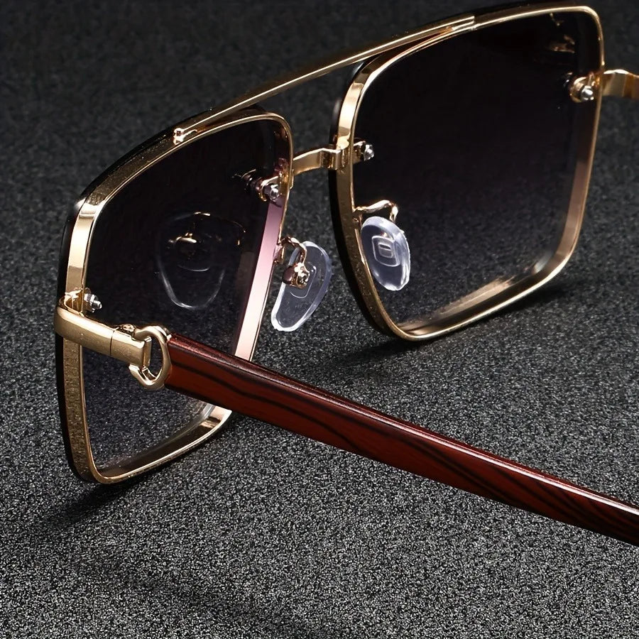 Timeless Metal Wood Sunglasses 1
