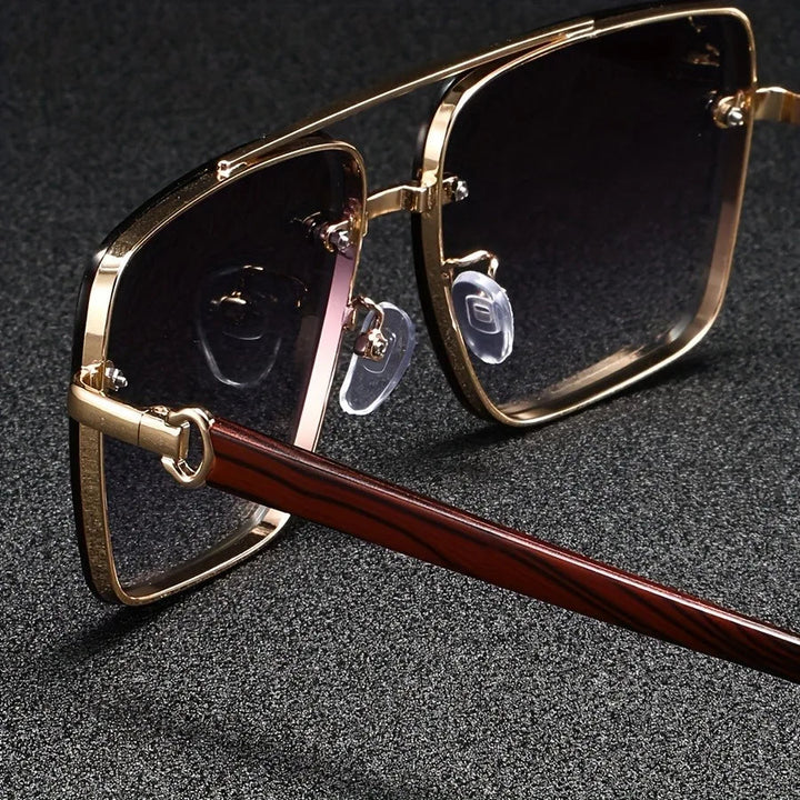 Timeless Metal Wood Sunglasses 1