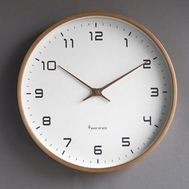 Timeless Minimalist Wall Clock Decor 0