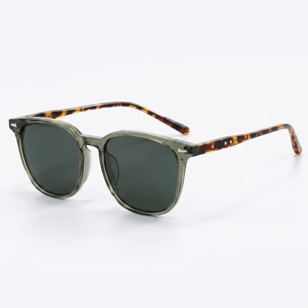Timeless Olive Tortoiseshell Sunglasses 0