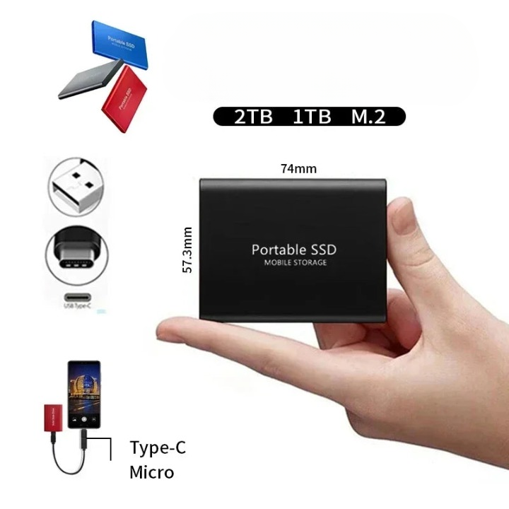 Timeless Portable External SSD 3