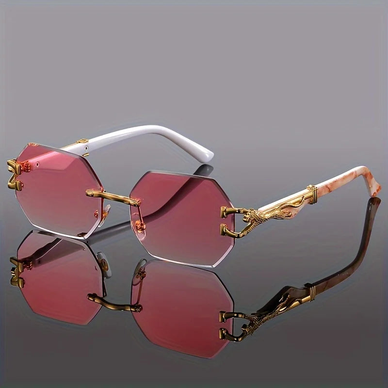 Timeless Rimless Sunglasses 6