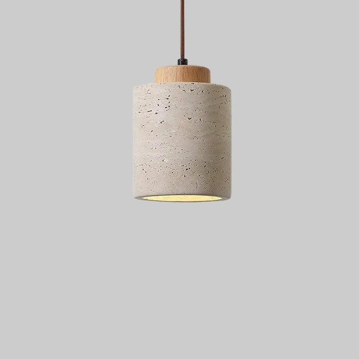 Timeless Travertine Pendant Light 4