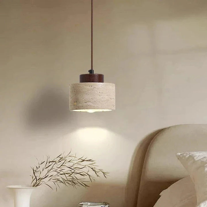 Timeless Travertine Pendant Light 8