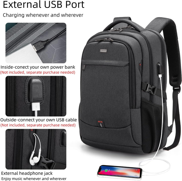 Timeless Water-Resistant Travel Backpack 4