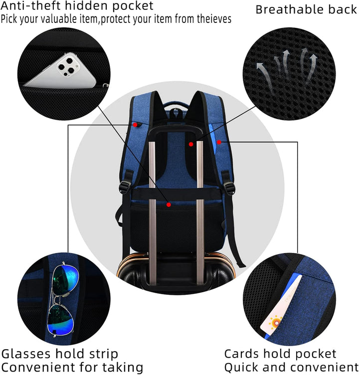 Timeless Water-Resistant Travel Backpack 6
