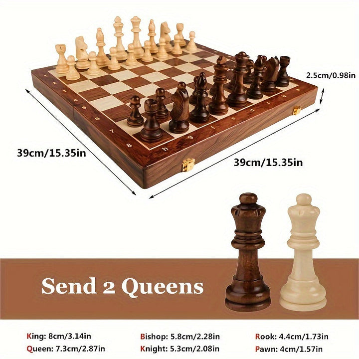 Timeless Wooden Chess Set 1