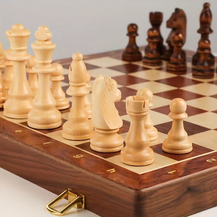 Timeless Wooden Chess Set 3