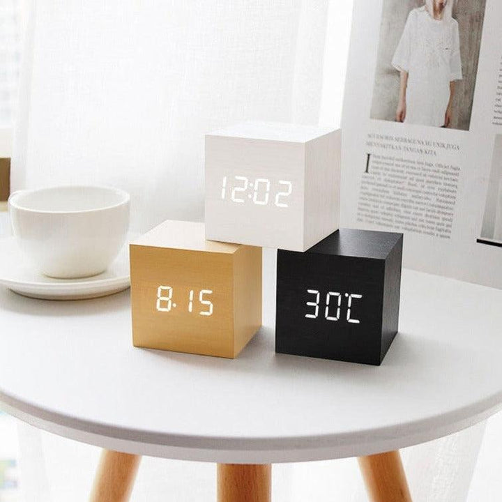 Timeless Wooden Digital Clock 5