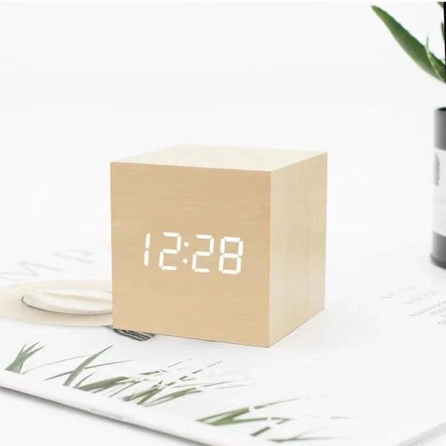Timeless Wooden Digital Clock 7
