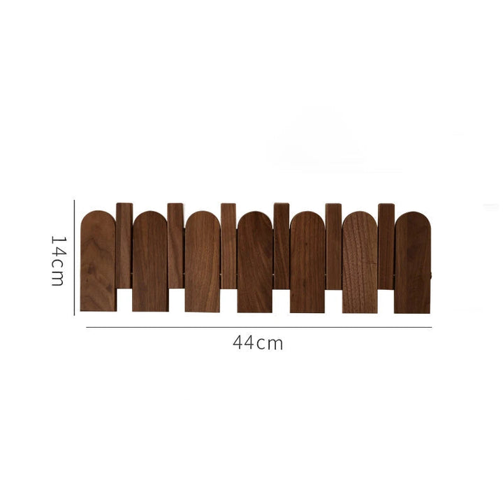 Timeless Wooden Hook Rack 5