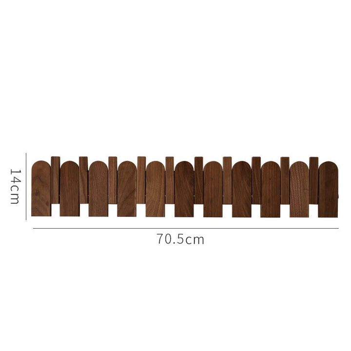 Timeless Wooden Hook Rack 6