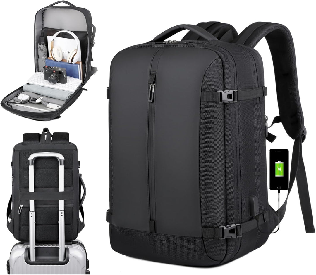 Versatile Waterproof Backpack with USB Port 0