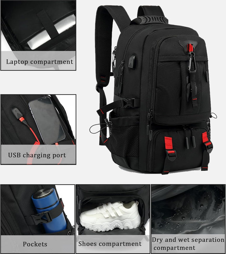Versatile Waterproof Travel Backpack 1