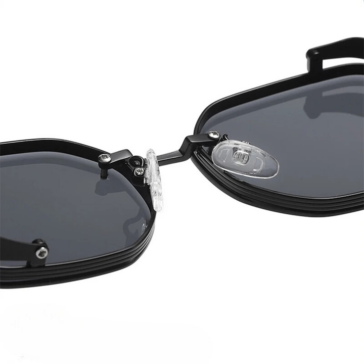 Vintage Aluminum Steampunk Sunglasses 6