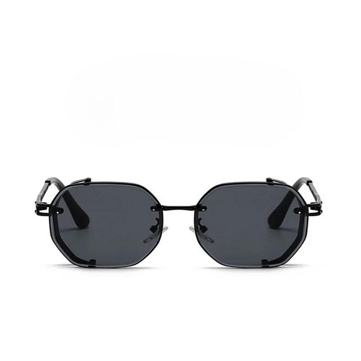 Vintage Aluminum Steampunk Sunglasses 8