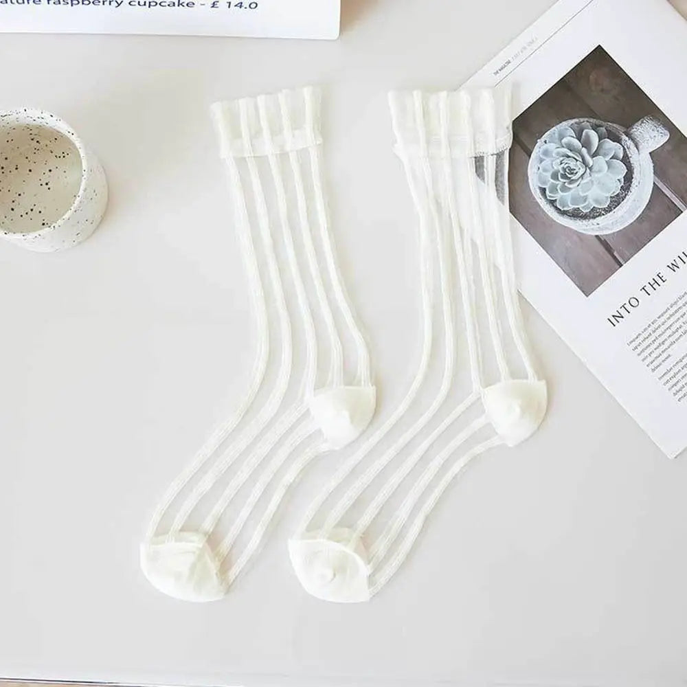 Vintage Sheer Mesh Socks 12