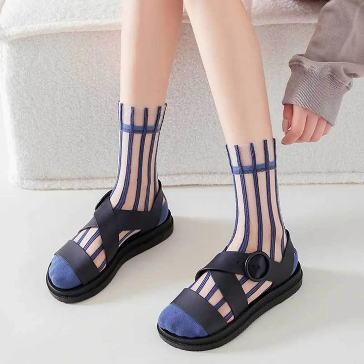 Vintage Sheer Mesh Socks 3