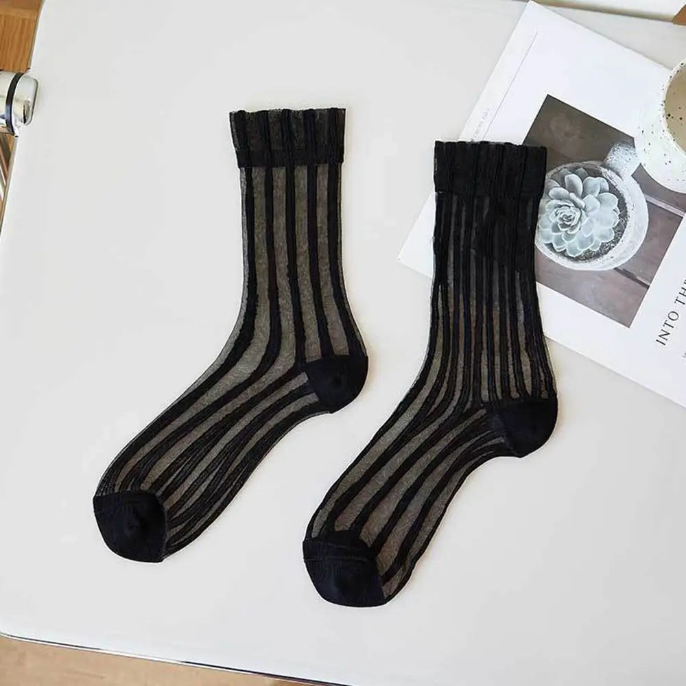 Vintage Sheer Mesh Socks 9