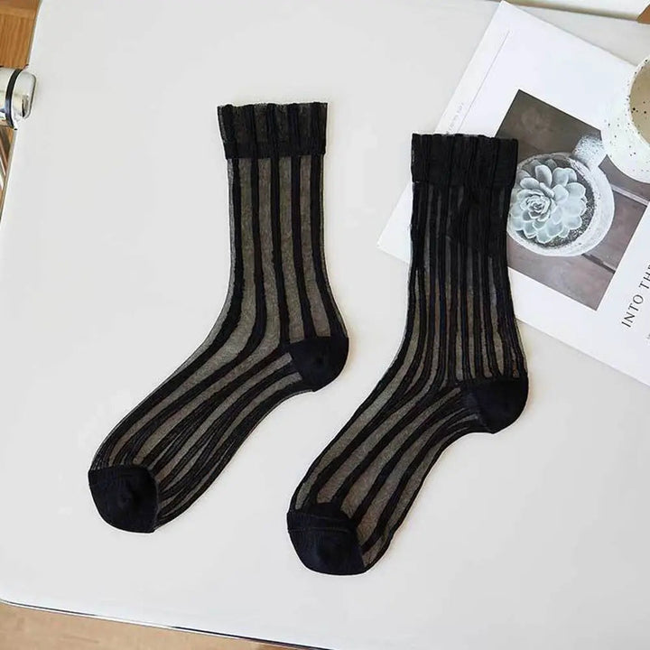 Vintage Sheer Mesh Socks 9
