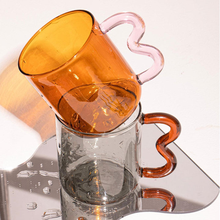 Whimsical Borosilicate Glass Mug 1