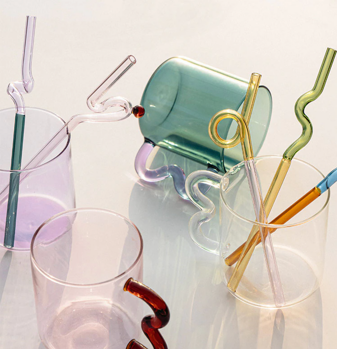 Whimsical Borosilicate Glass Mug 2