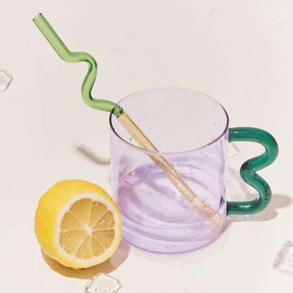 Whimsical Borosilicate Glass Mug 3