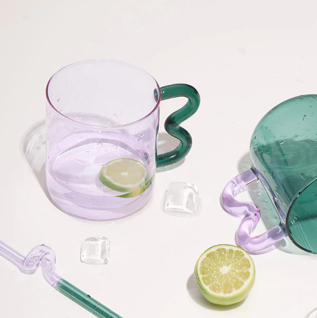 Whimsical Borosilicate Glass Mug 4