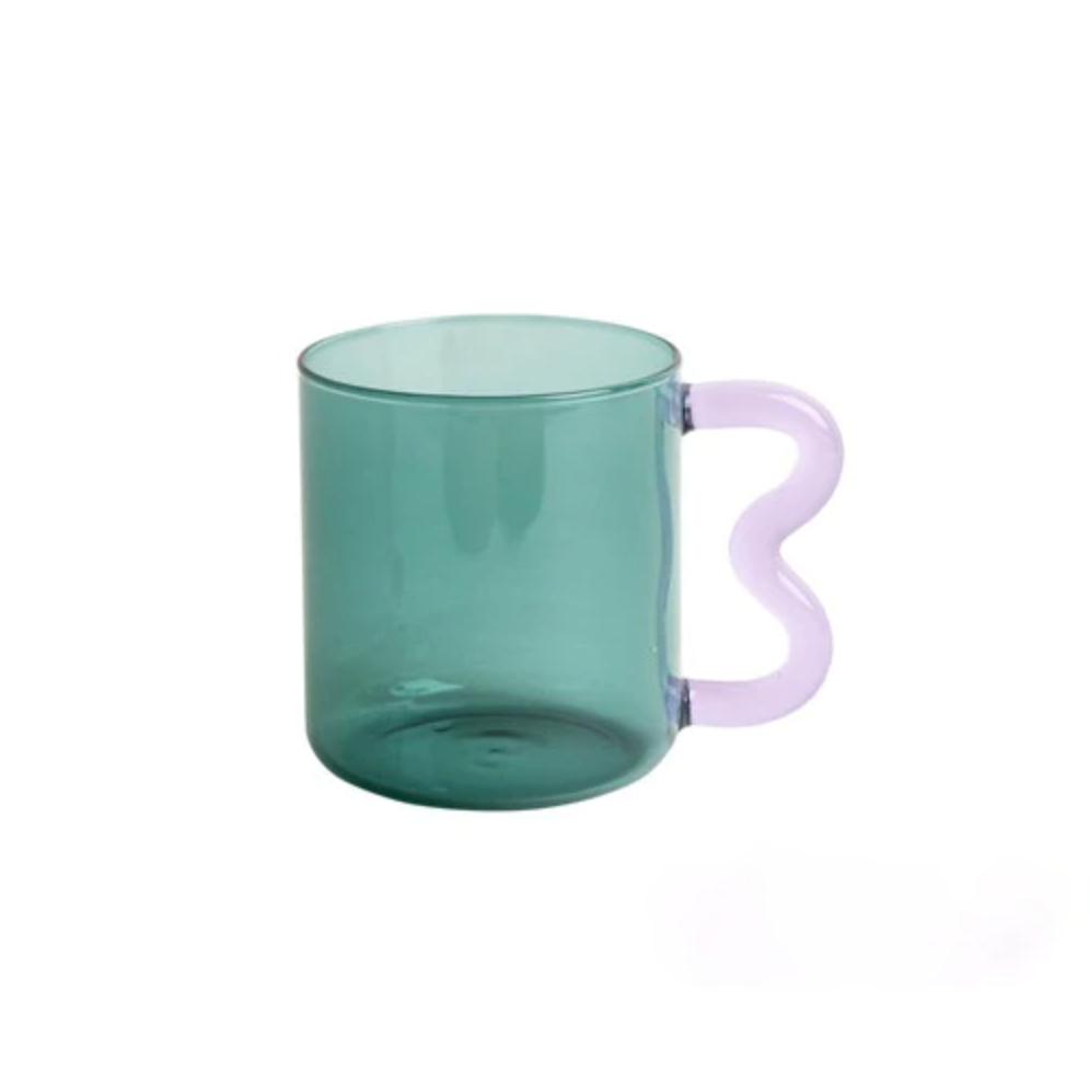 Whimsical Borosilicate Glass Mug 6